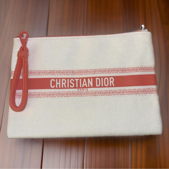 Dior | Bags | Terrycloth Cosmetic Pouch Bag Summer 2024 Ltd Ed + Makeup Gift Set - Picture 7 of 9